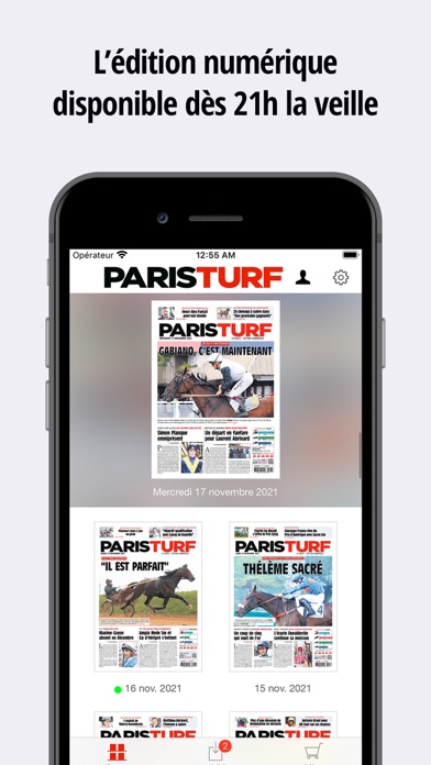 Paris Turf Journal Screenshot
