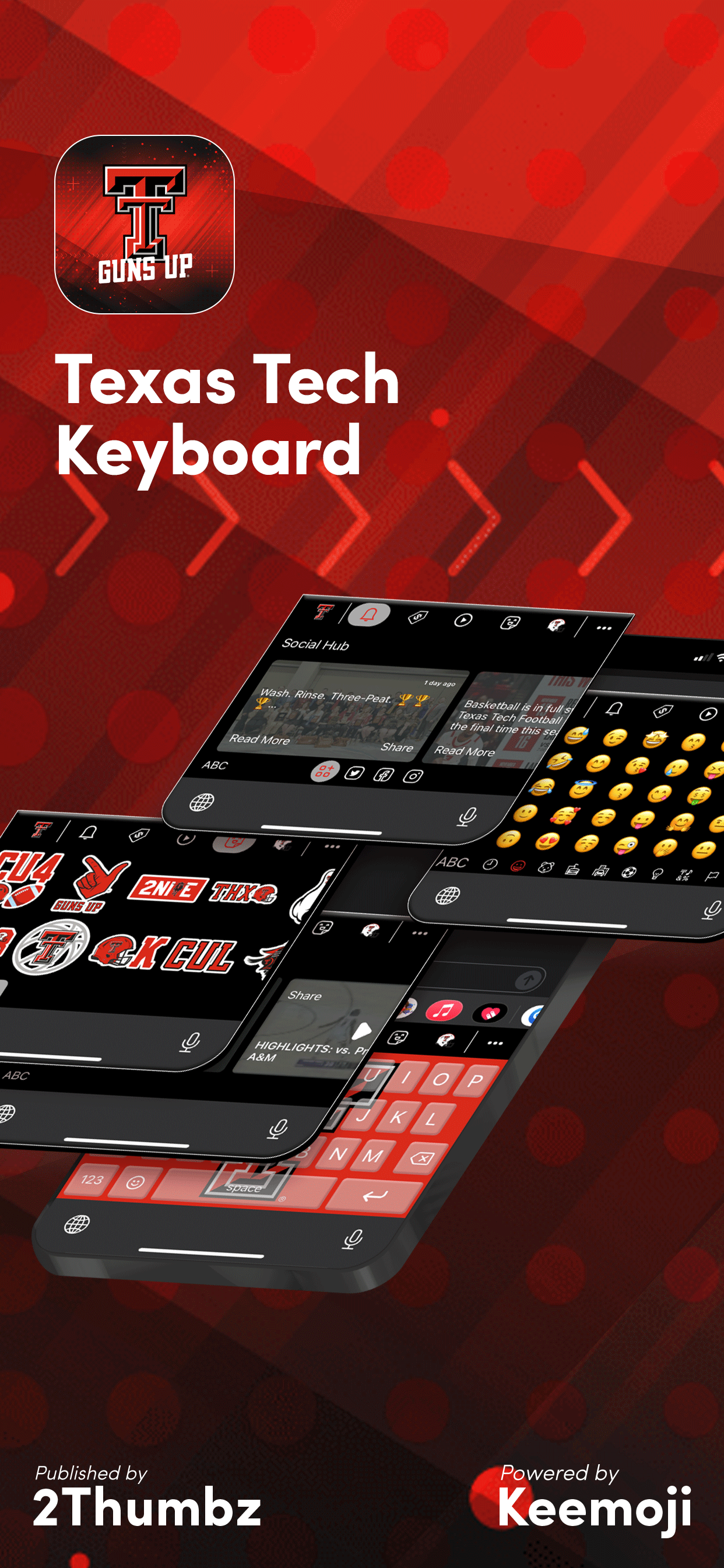 Texas Tech Official Keyboard