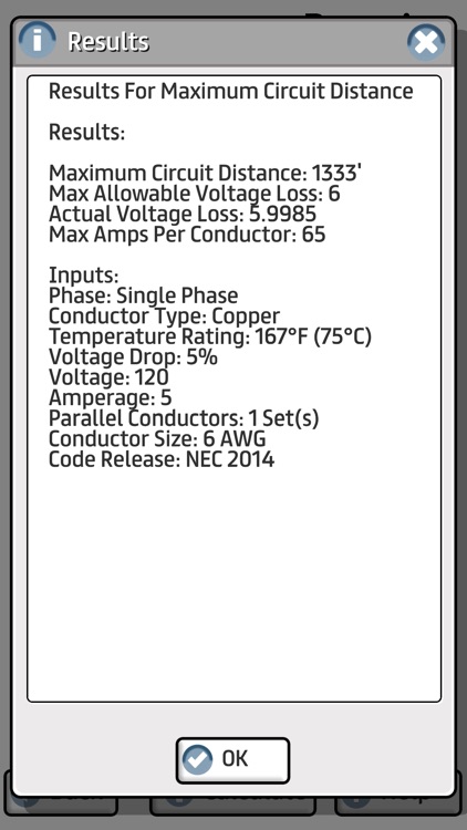 Prysmian Group Voltage Drop screenshot-3