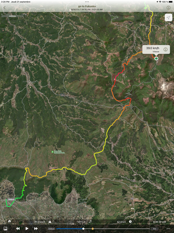 Screenshot #5 pour Ryotei - GPS Tracker