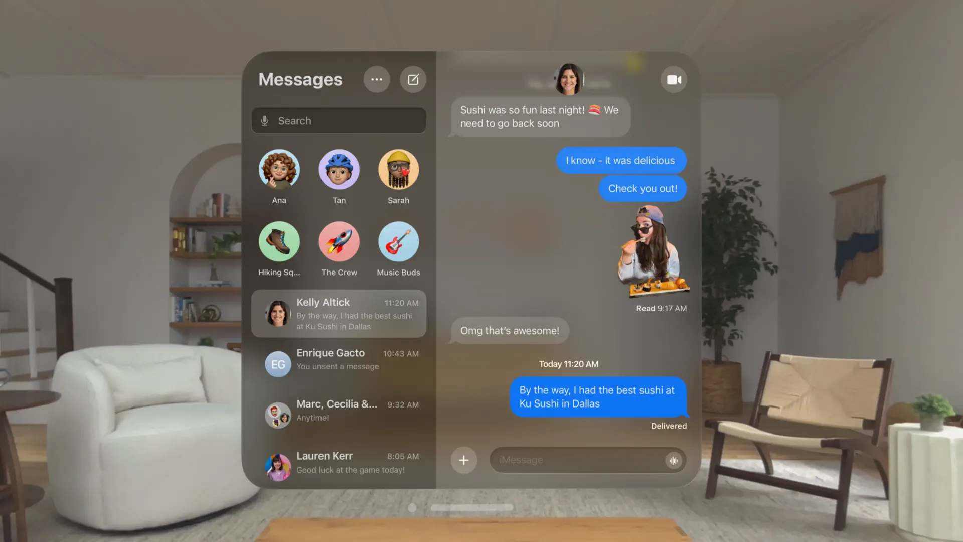 Messages screenshot 3