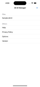 3S ID Manager 3 screenshot #1 for iPhone