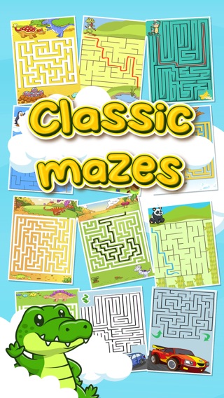 古典的な迷路パズルゲームのおすすめ画像1