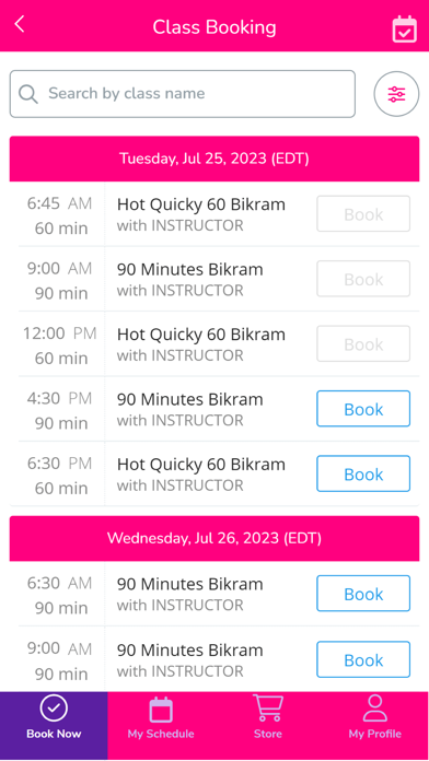 Palm Beach Hot Yoga Screenshot