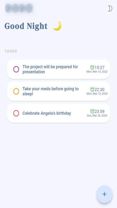 Dodo - Plan, Remember, Do Screenshot