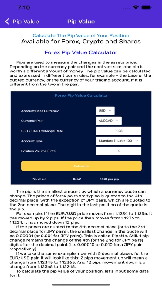 #6. Pip Value Calculator (macOS) 由: Smart Trading Software ltd