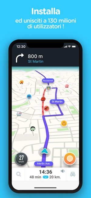 Waze GPS e traffico live su App Store