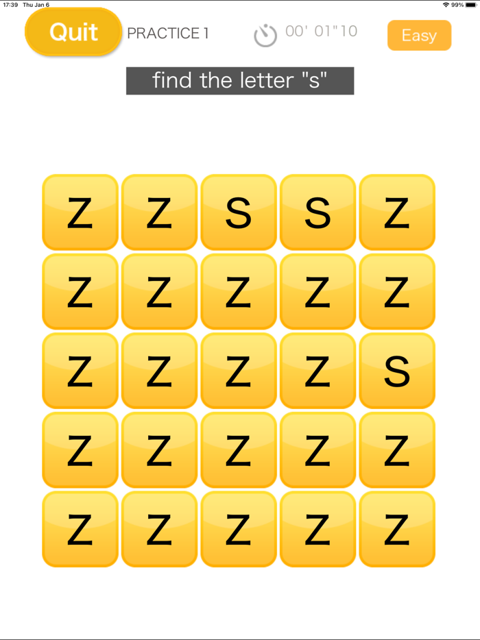 Find the letter PlayandLearn