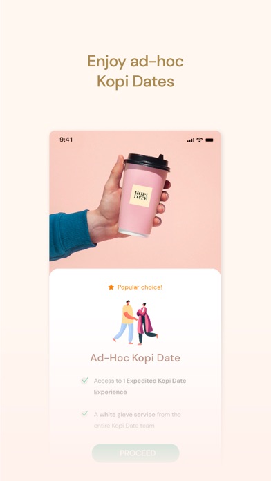 Kopi Date Members Screenshot