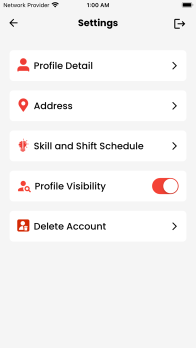 SpotWork Screenshot
