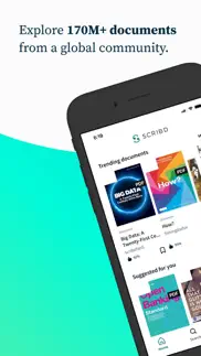 scribd: 170m+ documents iphone screenshot 1