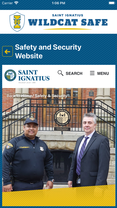 Wildcat Safe - St. Ignatius HS Screenshot