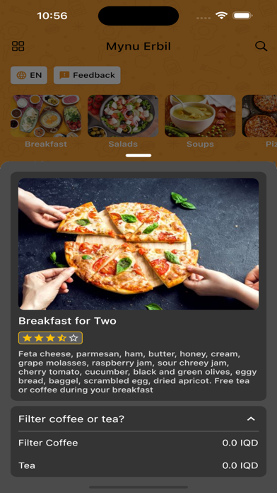 mynu - restaurant partner Screenshot