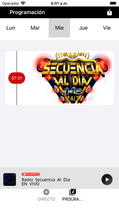 Radio Secuencia Al Dia Screenshot