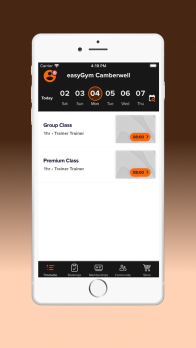 easyGym Camberwell Screenshot