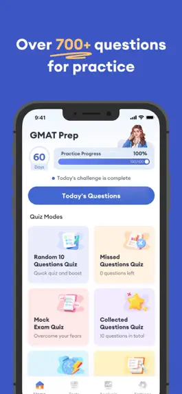 Game screenshot GMAT Exam Practice 2023 mod apk