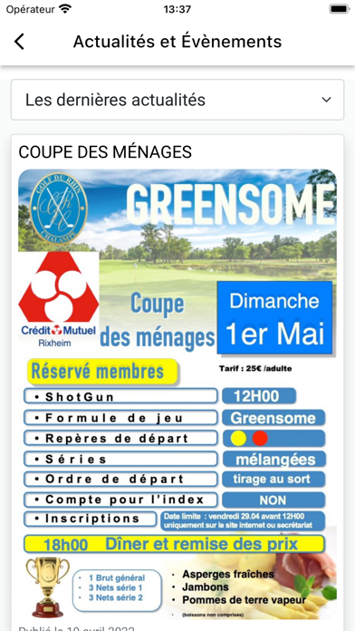 Golf Club du Rhin Screenshot