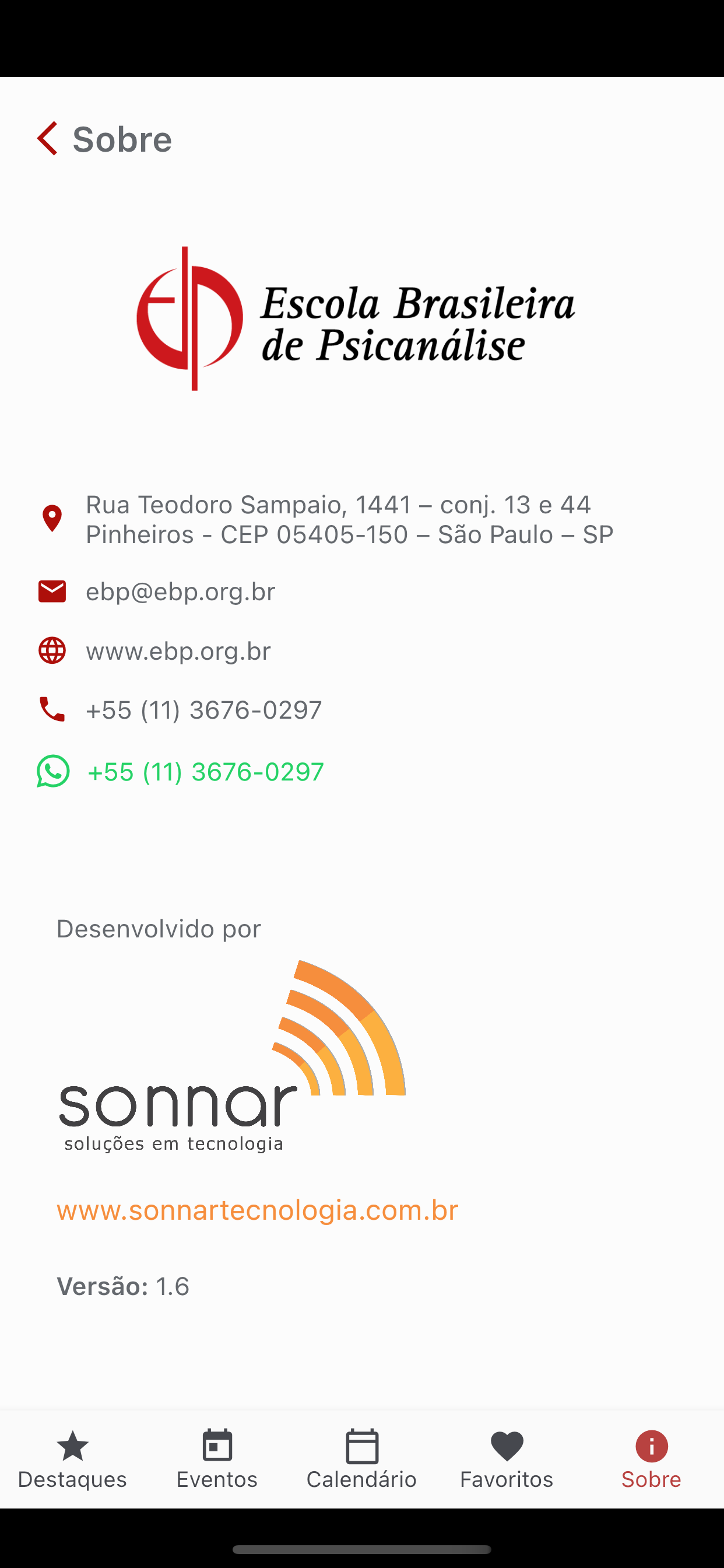 Calendas EBP