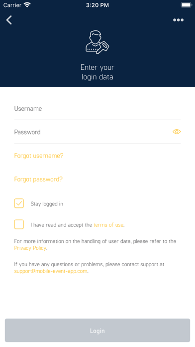 Kündig App Screenshot