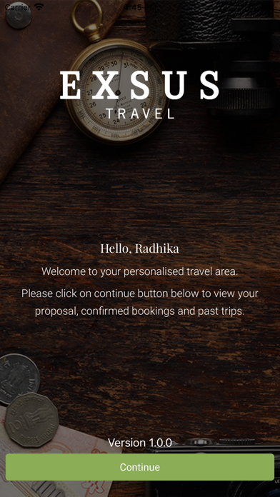 My Exsus Travel Screenshot