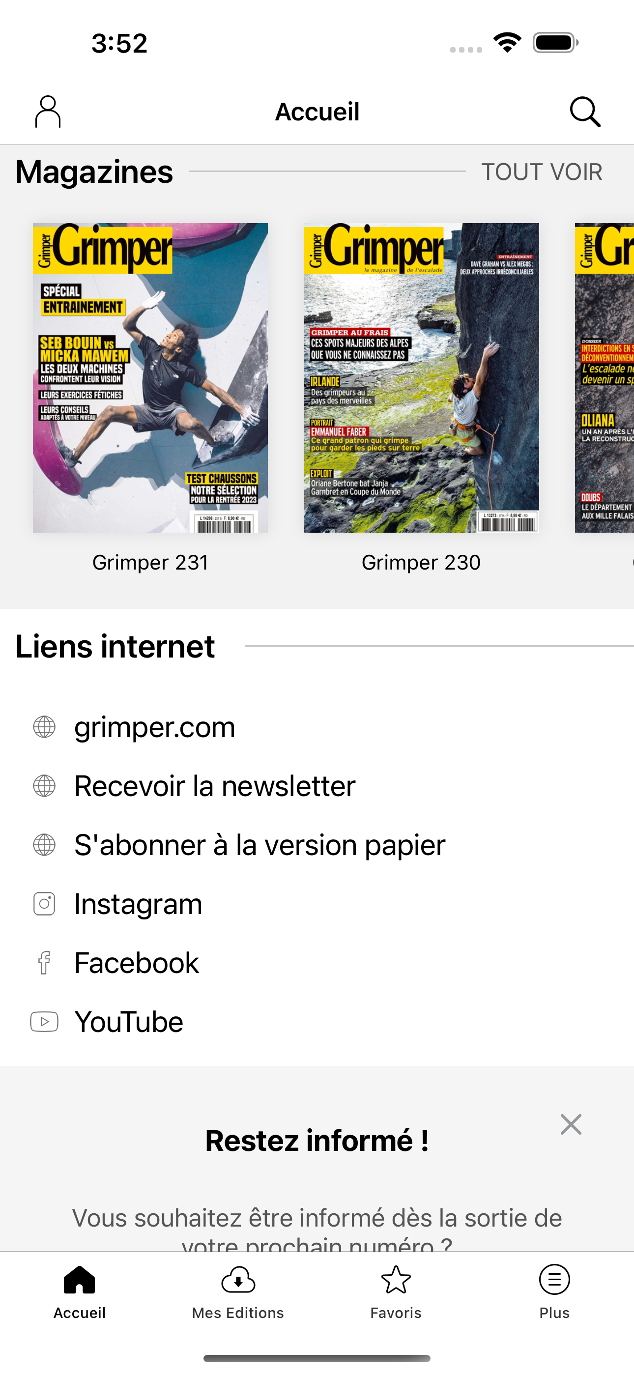 Grimper