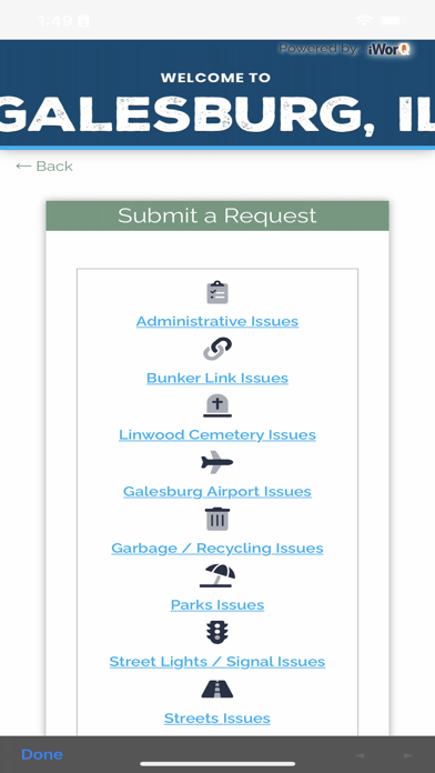 Galesburg, IL Screenshot