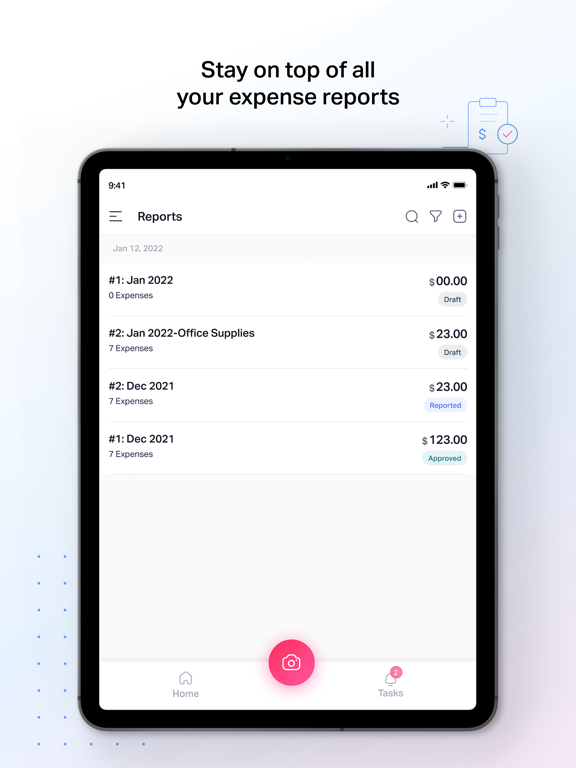 Screenshot #5 pour Fyle: Expense Reports
