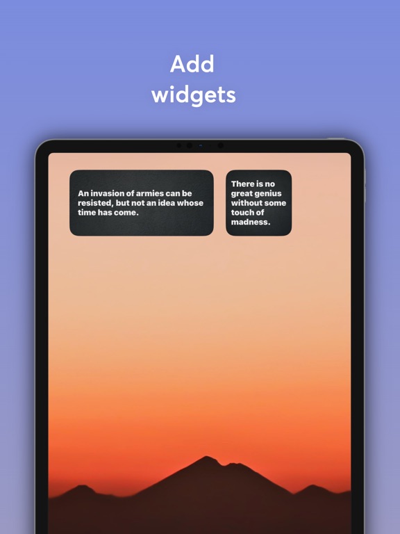 Quotle - Daily Quotes iPad screenshot 5 - Health & Fitness app