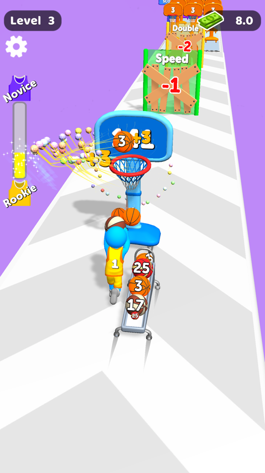 #2. Shoot Balls Run (iOS) 由: Rollic Games
