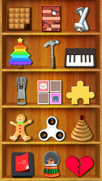 Antistress Pop it Toy 3D Games Screenshot