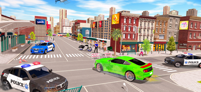 Gangster City Police Chase