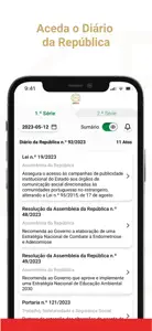 Diário da República screenshot #4 for iPhone