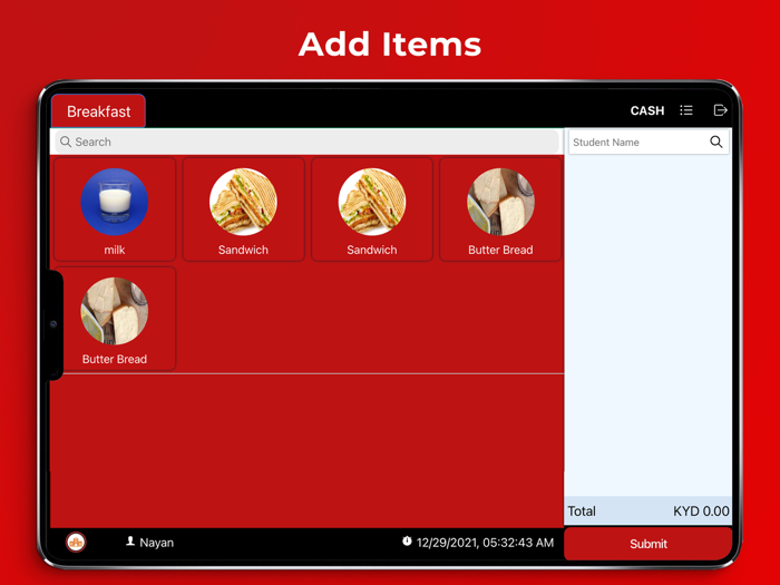 School Point of Sale