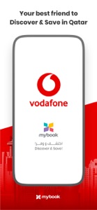 Vodafone My Book Qatar screenshot #1 for iPhone