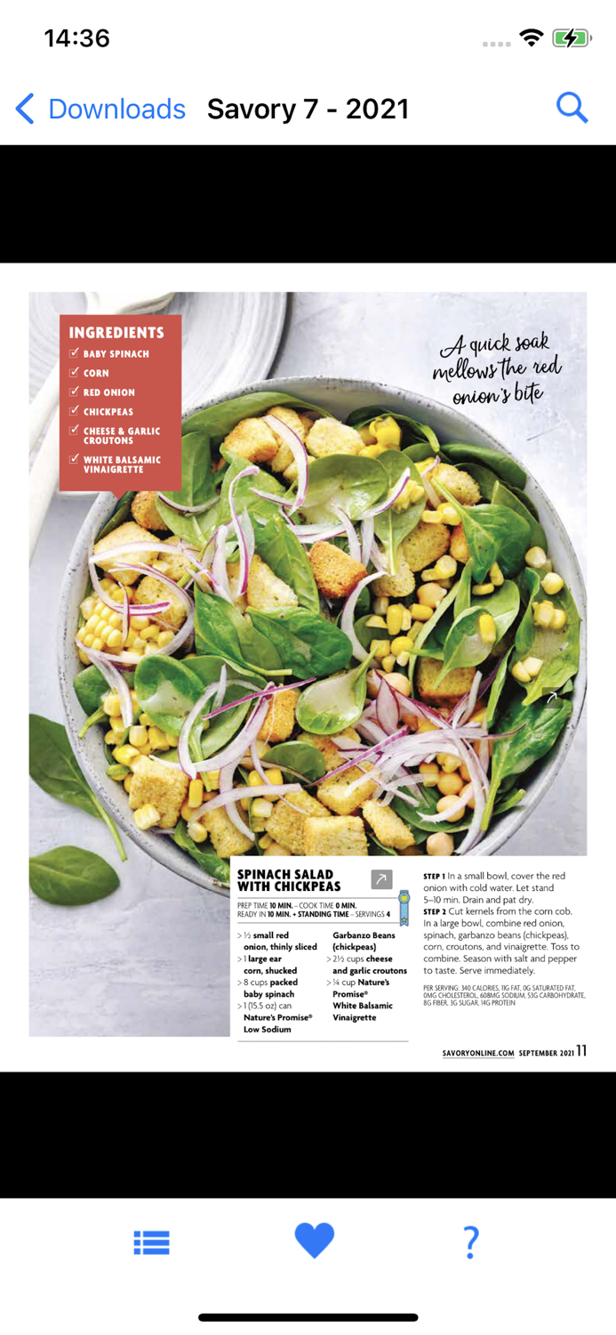 Savory Magazine by Giant Food