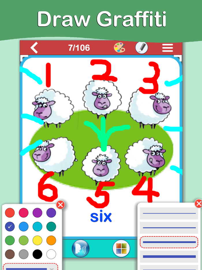 123 Numbers Flashcards