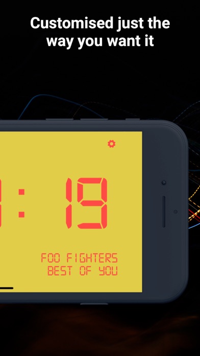 Digital Clock - LED Widget Screenshot