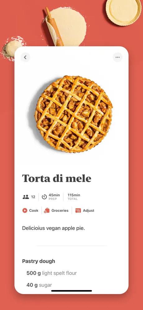 Mela - Recipe Manager screenshot 1 of 6
