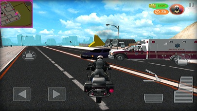 Screenshot #1 pour Simulateur de moto de police