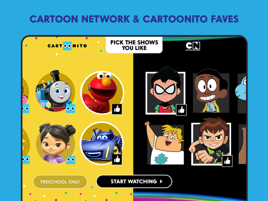 Cartoon Network tablet App screenshot 1