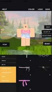 clothes creator for roblox iphone screenshot 2