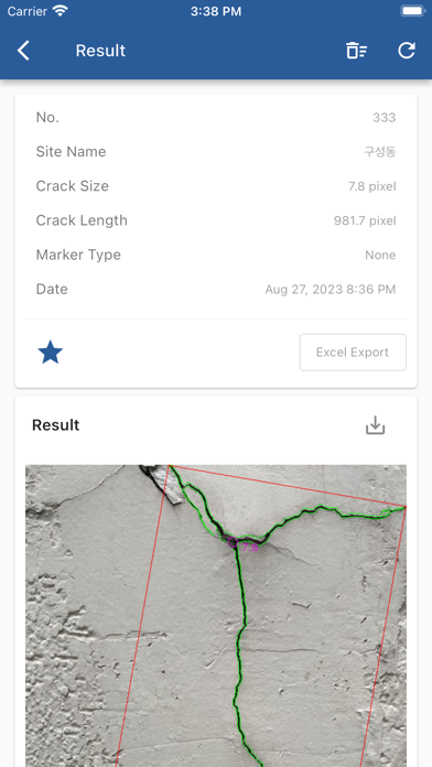 Screenshot #2 pour Crack Detector