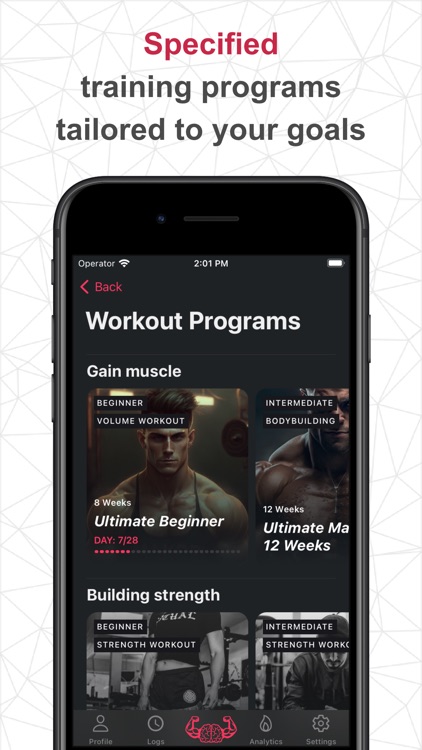SmartWorkout - Gym Log Tracker screenshot-4