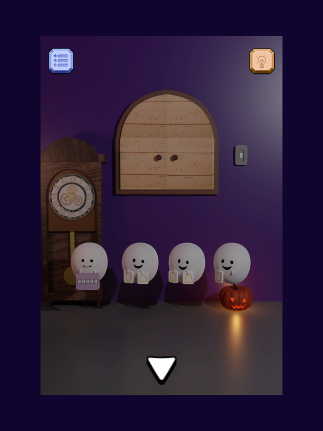 ‎脱出ゲーム ～ ハロウィンに集まったオバケたち ～ スクリーンショット