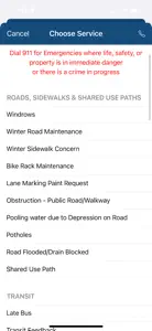 Edmonton 311 screenshot #2 for iPhone