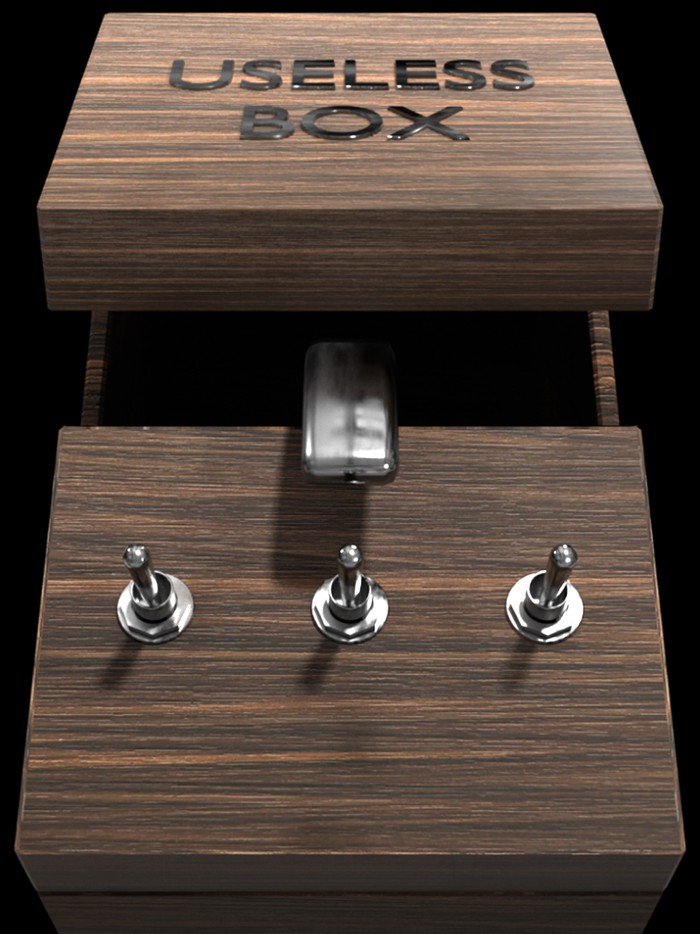 Useless box simulator