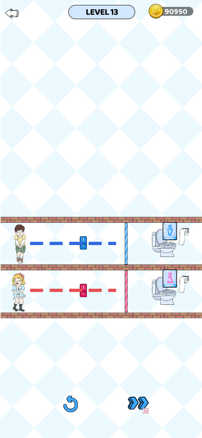 Toilet Rush Puzzle