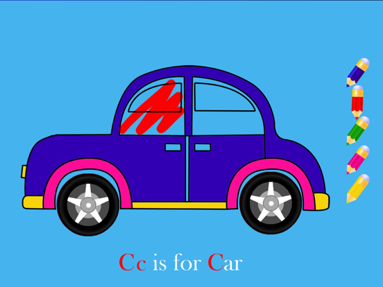 ABC Letter Toy iPad screenshot 5 - Games app