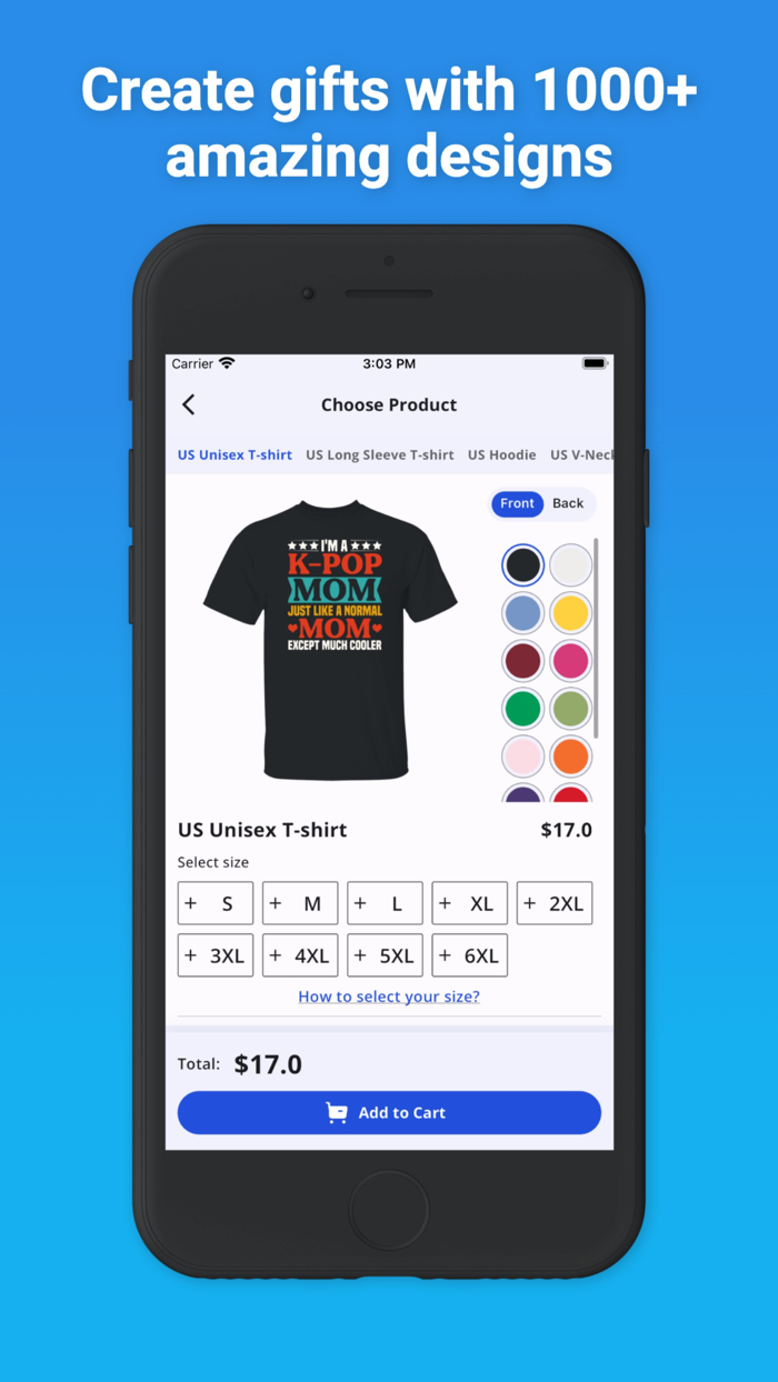 T-Shirt Up Designer and Order 