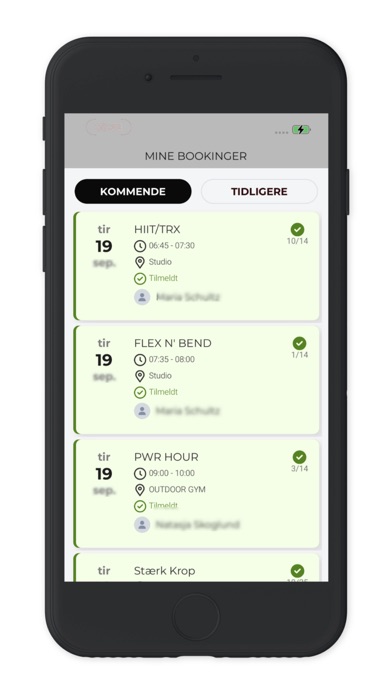 Charlottehaven Health Club Screenshot